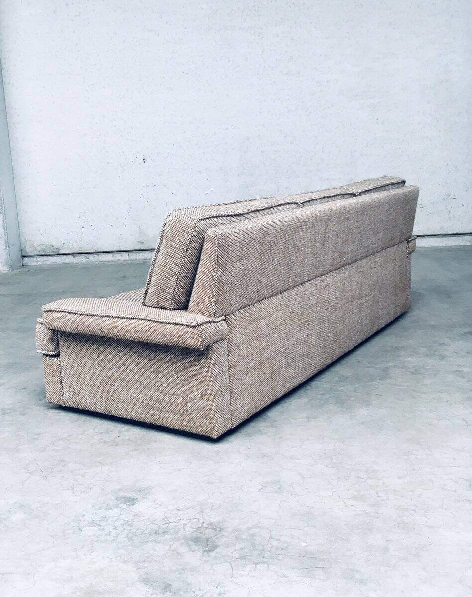 Mid-Century Modern Boucle 3 Seat Sofa, Italy, 1970s