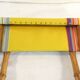 Old folding seat or foot rest picnic campsite