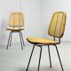 Cane Dutch Design Side Chairs
