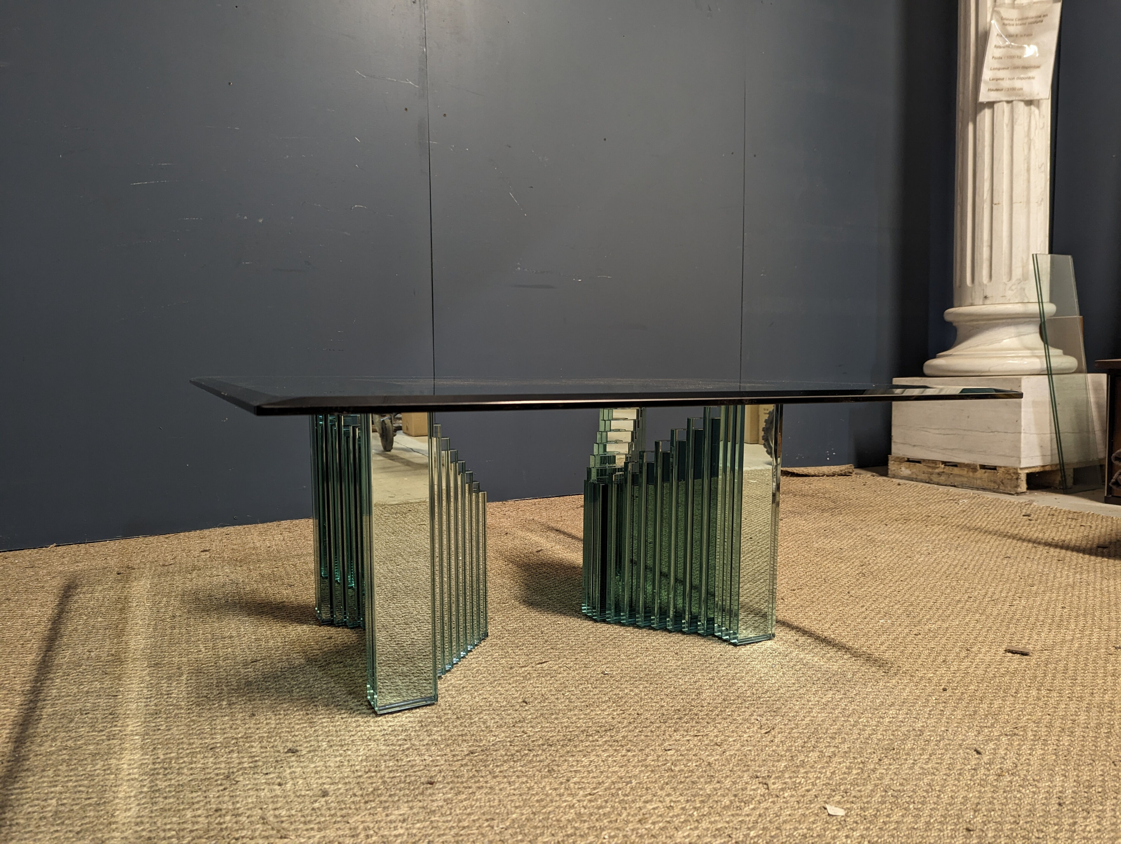 Coffee table by Luigi Massoni 1980s