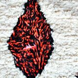 Moroccan Berber rug Azilal 282 x 182 cm New White/Orange