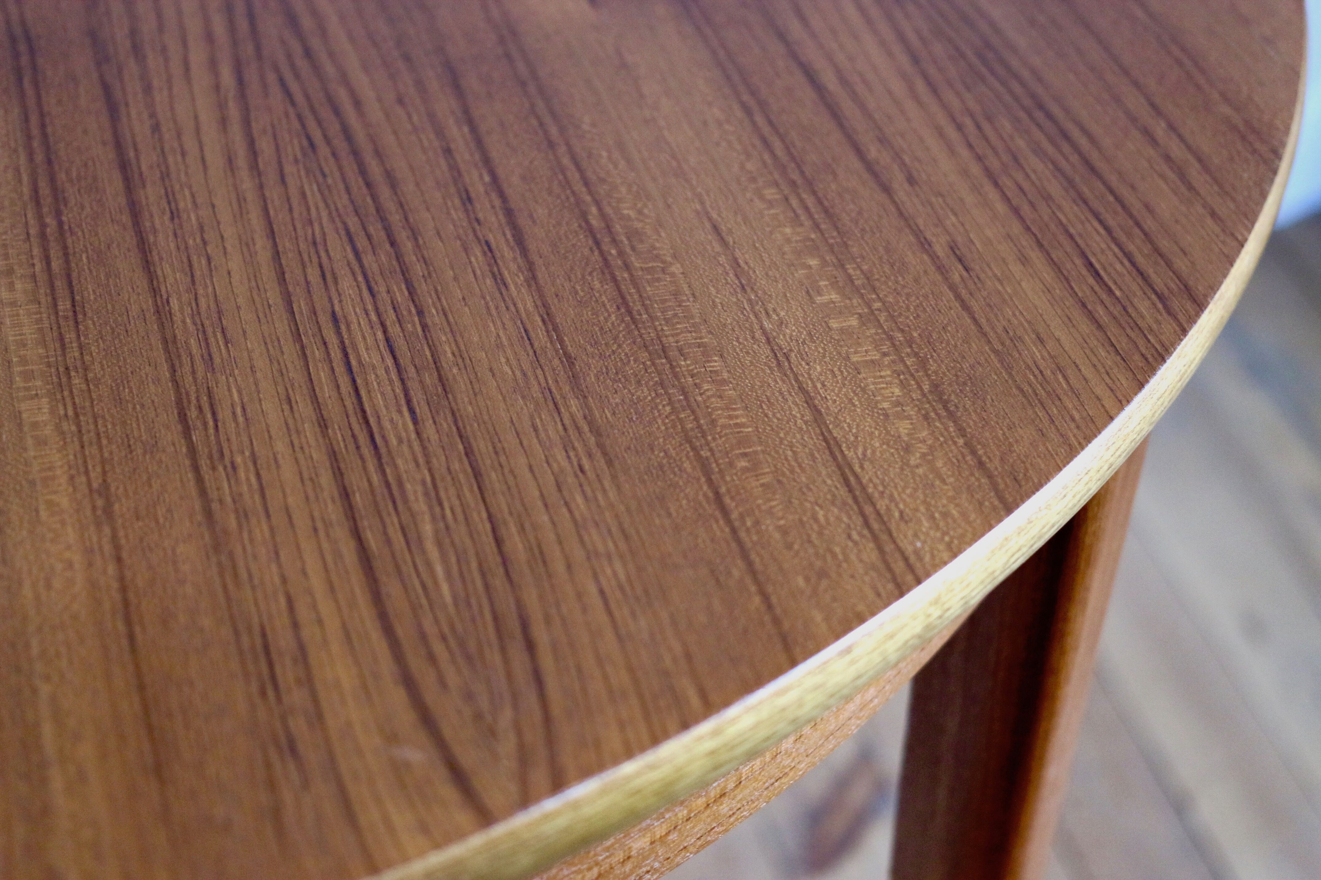 Scandinavian teak meal table vintage 1960