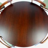 Restored Mid-Century Modern Dining Set, Czechoslovakia, 1960s, Set of 7