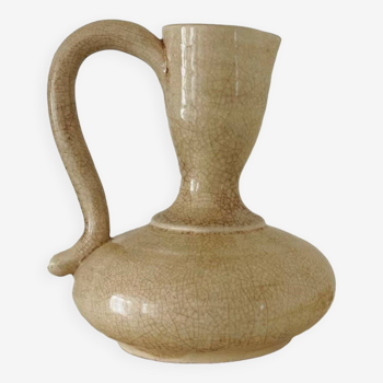 Vase, pichet ancien en porcelaine craquelée