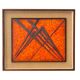 Antonio Secci, brutalist abstract painting, mixed media Italy Milano 69