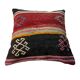 VINTAGE TURKISH KILIM CUSHION COVER , 45 X 45 CM