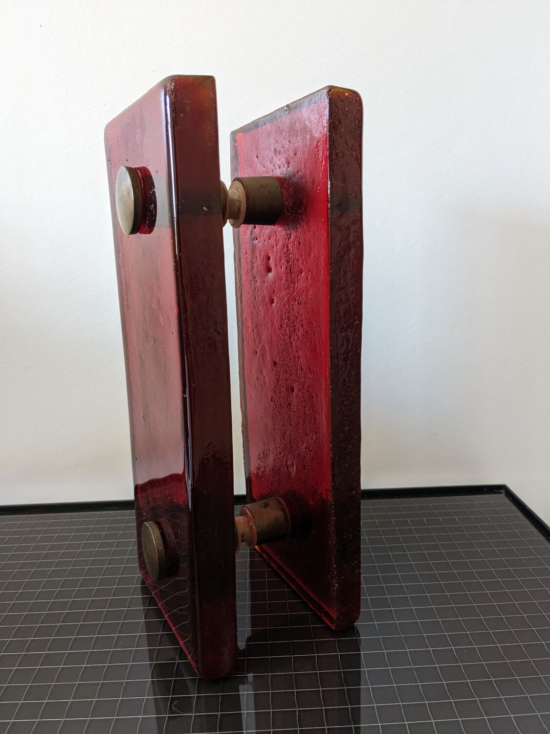 Murano glass door cuff 70s