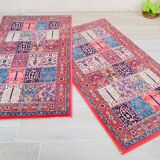 Pair of Vintage Rugs, Art Deco Inspiration