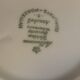 Bavaria Seltmann Weiden green and white porcelain coffee service - set of 2