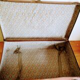 Vintage brown suitcase