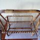 Porte revue rotin bambou vintage