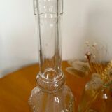 Flacon ancien en verre 19eme début 20eme
