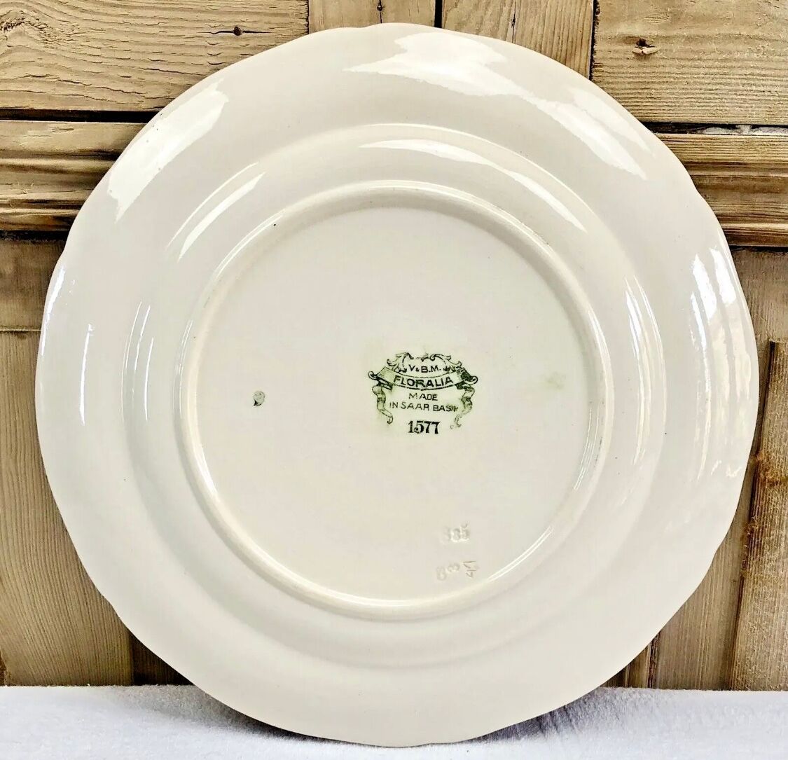 6 old flat plates model Floralia Villeroy & Boch