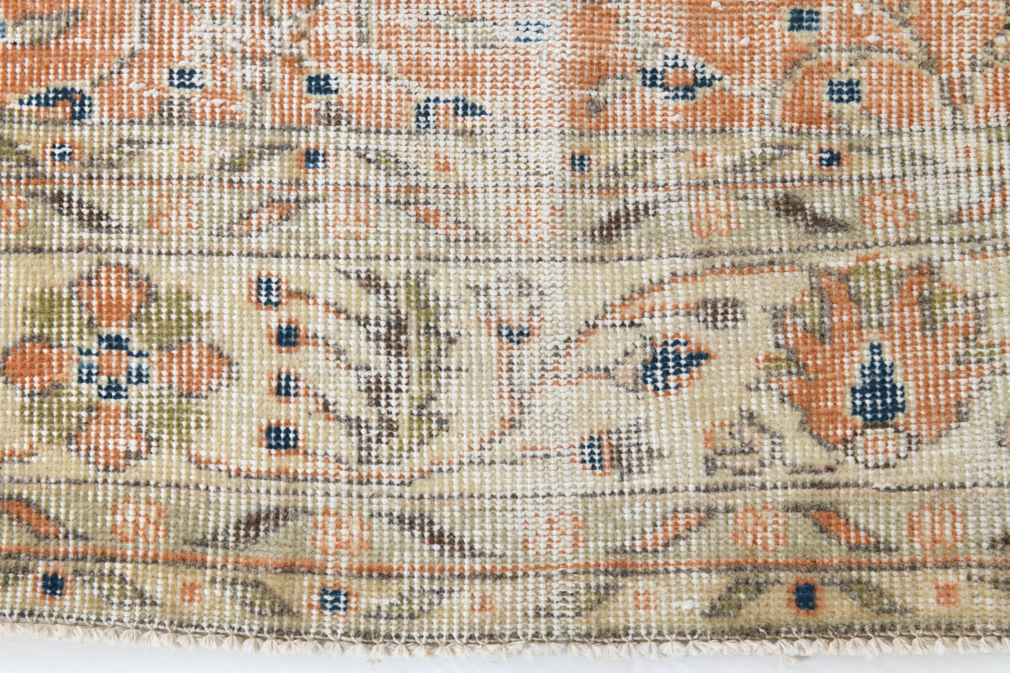 3x9 Vintage Floral Runner Rug,78x275Cm