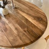 Old table with flaps