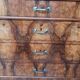 Commode Louis Philippe en ronce de noyer