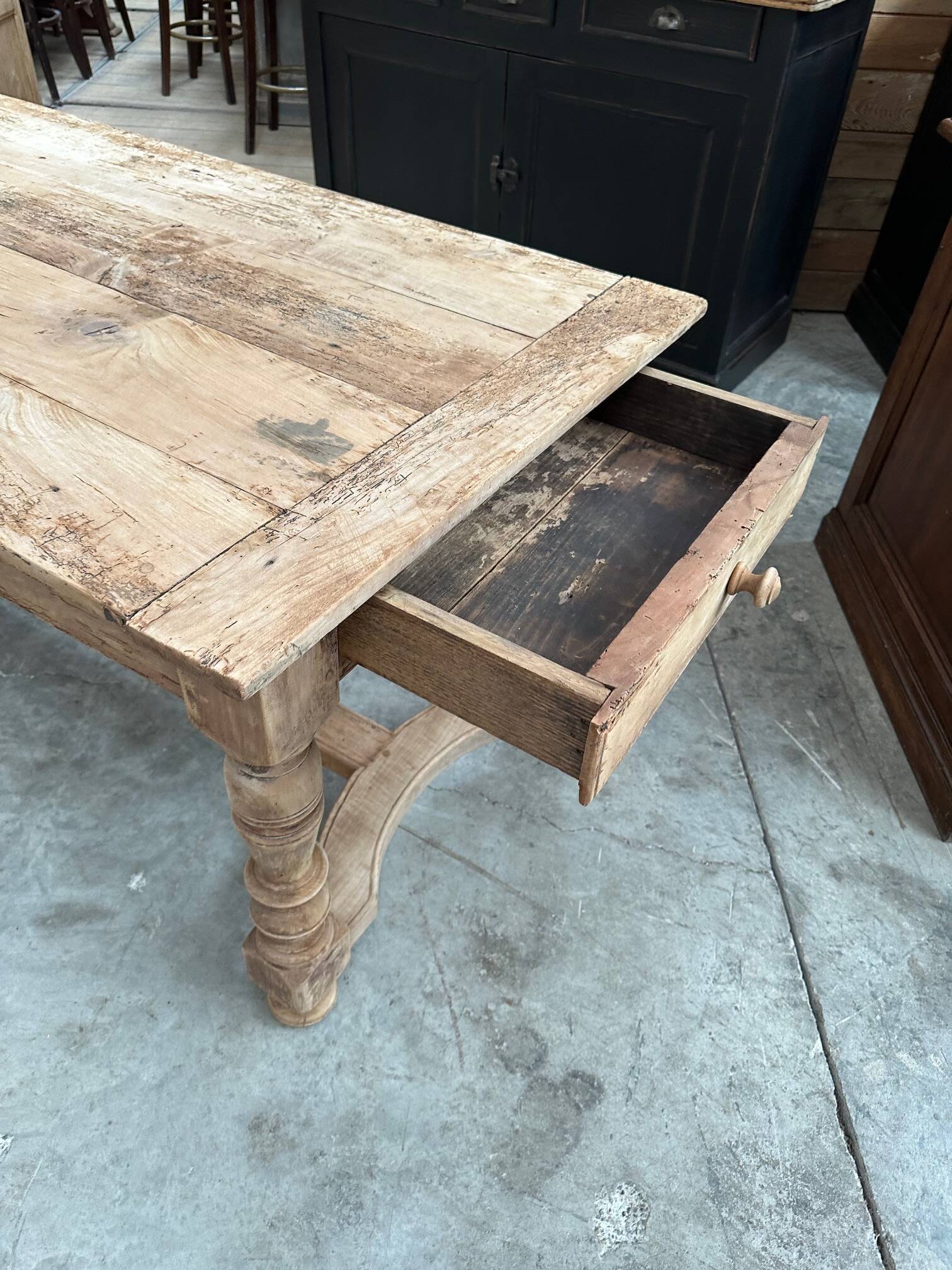 19th century farmhouse table