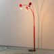 Floor lamp with 3 lights, 1970s vintage modernism