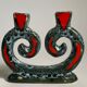 Seventies volute candle holder