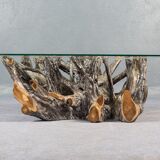 Table basse bois naturel