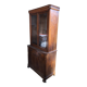 Louis Philippe two-body bookcase in walnut wood.