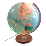 Vintage luminous globe/Scandinavian globe