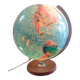 Vintage luminous globe/Scandinavian globe