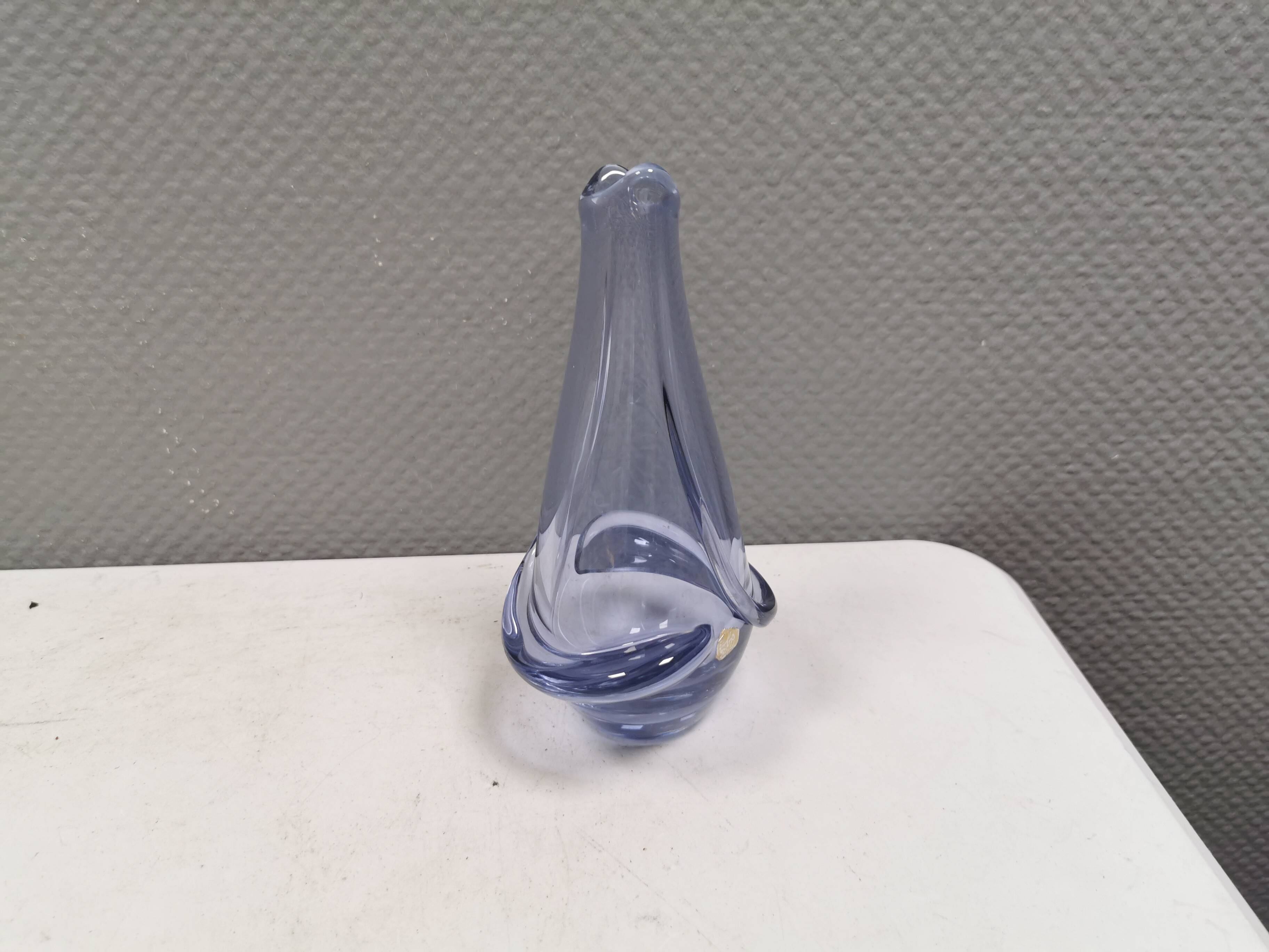 Bohemian vase by Frantisek Zemek Czech Republic 1950-60s