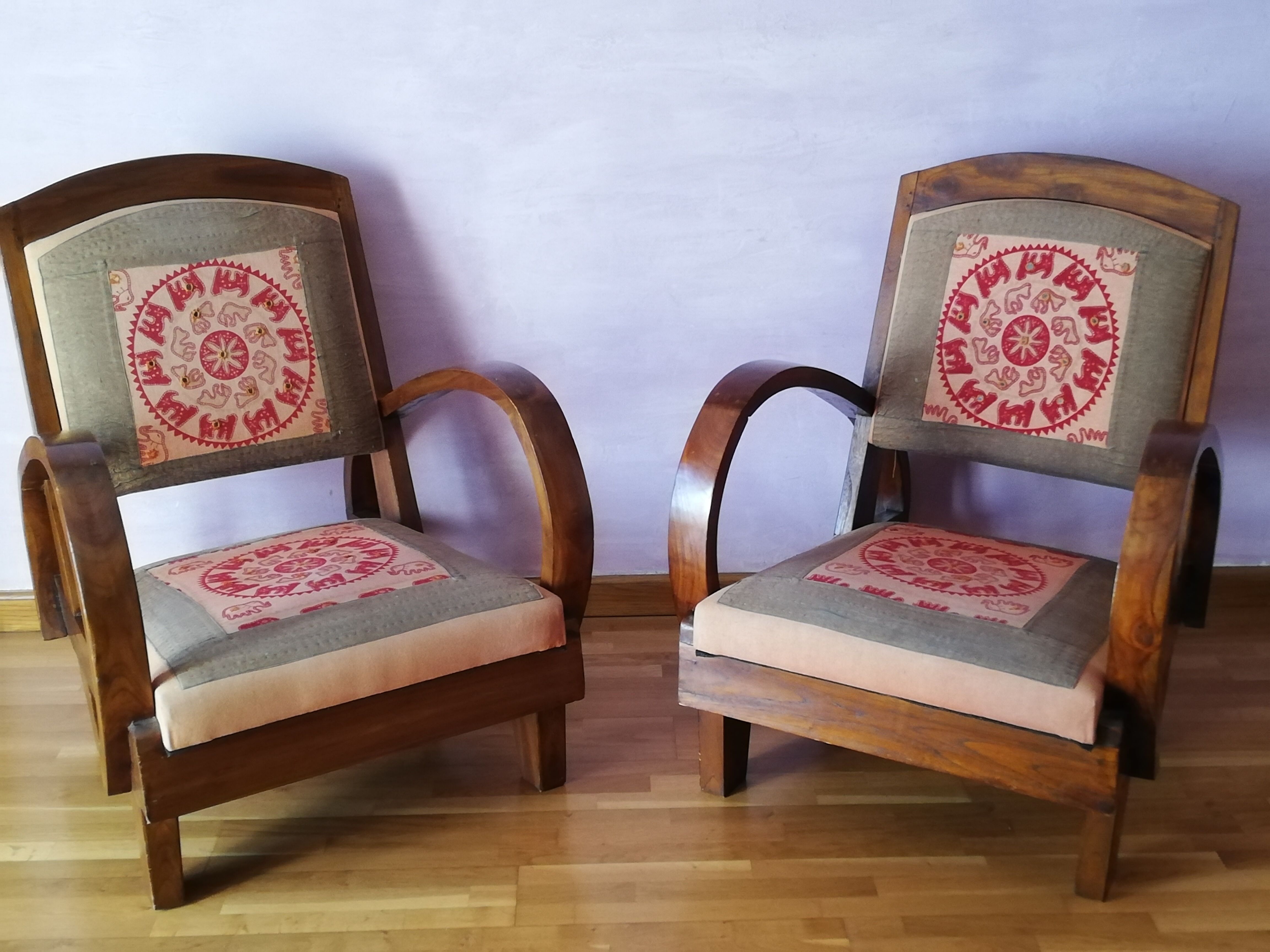 Ancient colonial chairs