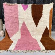 Pure natural wool rug