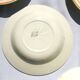 10 HB Creil Montereau earthenware soup plates, "Fleuri" model