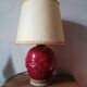 Bohemian lamp in earthenware