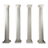 Set of 4 neoclassical columns 272cm