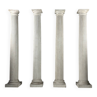 Set of 4 neoclassical columns 272cm