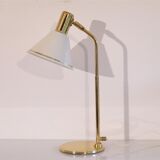 Vintage Scandinavian brass lamp 1970