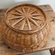 Boîte ronde vintage • Artisanat