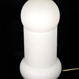 Mid-century glass table lamp from osvětlovací sklo valašské meziříčí, 1970s