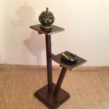 Modernist art deco saddle