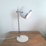 Large lamp Space age EyeBall lacquered white 1970