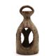 Stoneware ceramic lantern candle holder, 1960s