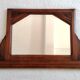 Miroir Art Déco bois sculpté 86 X 53