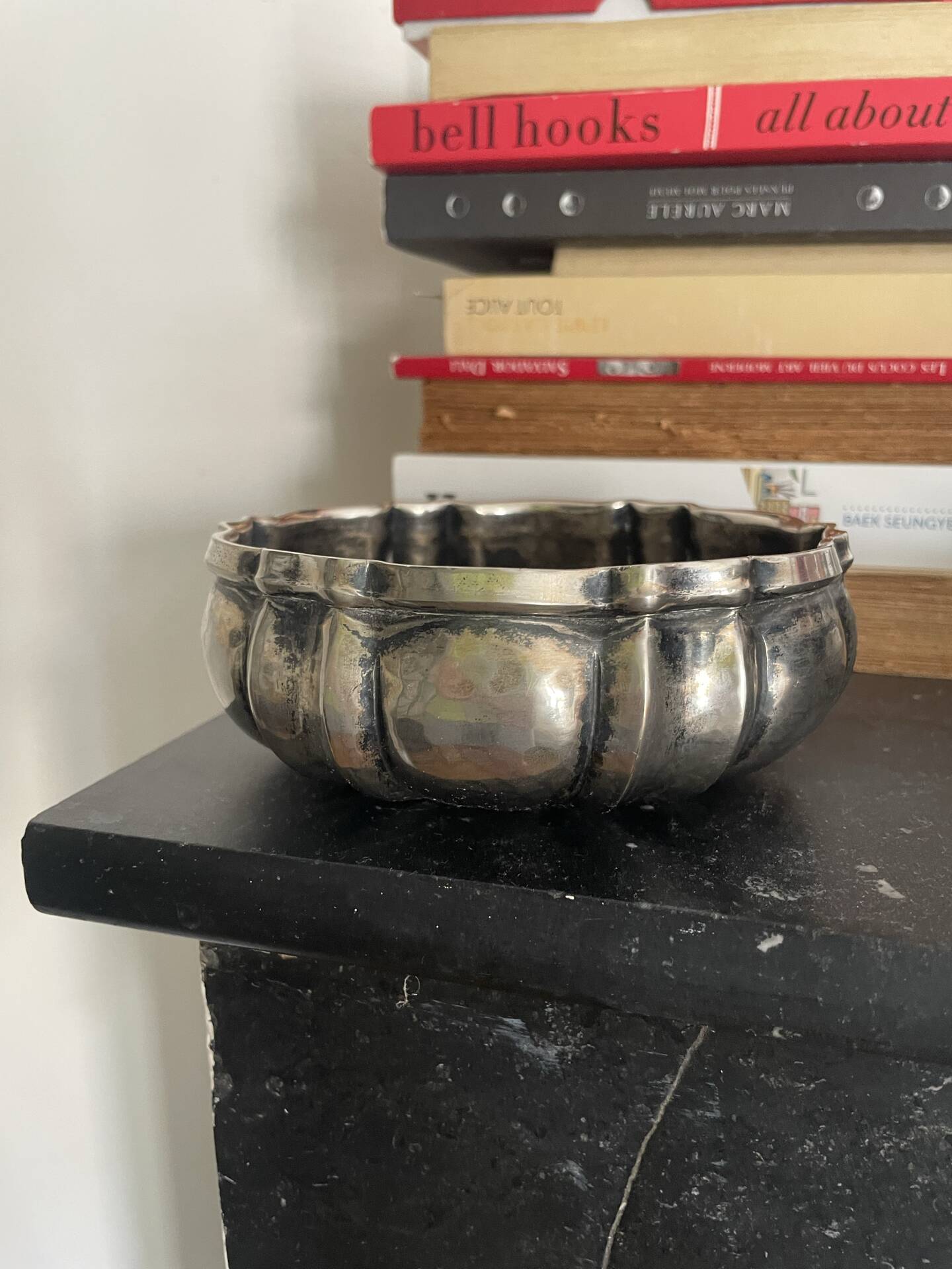 Silver-plated bowl