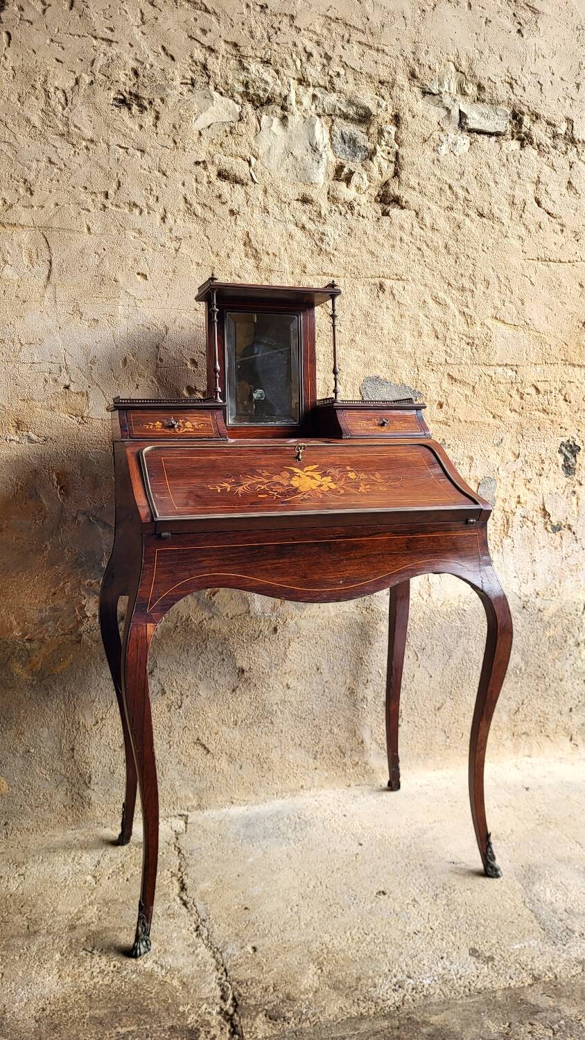 Sloping desk 19th century Louis XV style