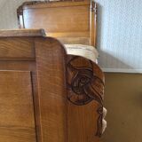 Large Art Deco bed for 2 people