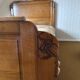 Large Art Deco bed for 2 people