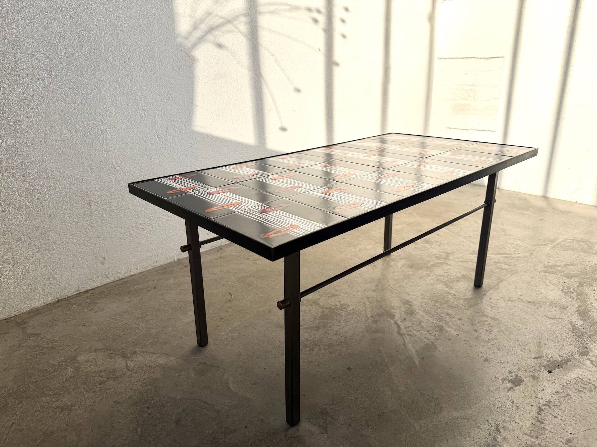Glazed ceramic coffee table, Robert & Jean Cloutier ZG2, 1970s