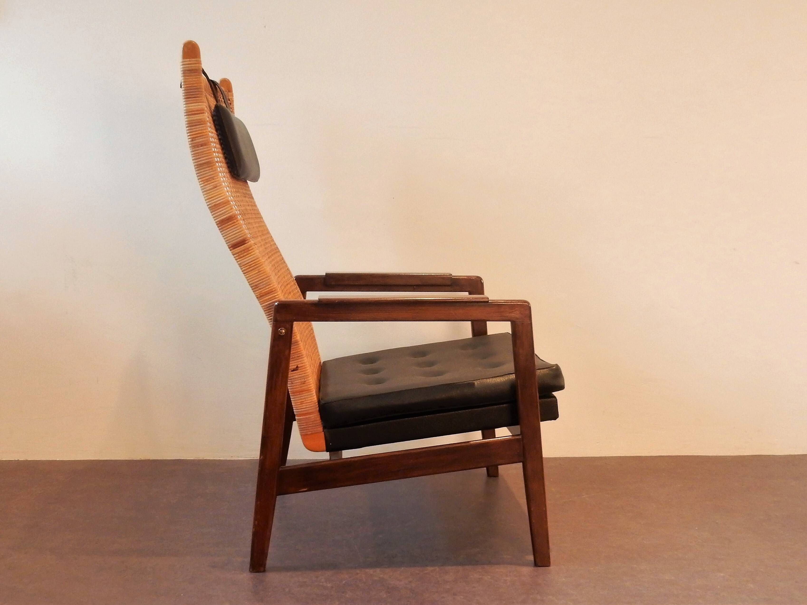 Lounge Chair by P. J. Muntendam for Gebroeders Jonkers Noordwolde, 1960's
