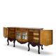 Buffet en noyer burr italien, années 1930.