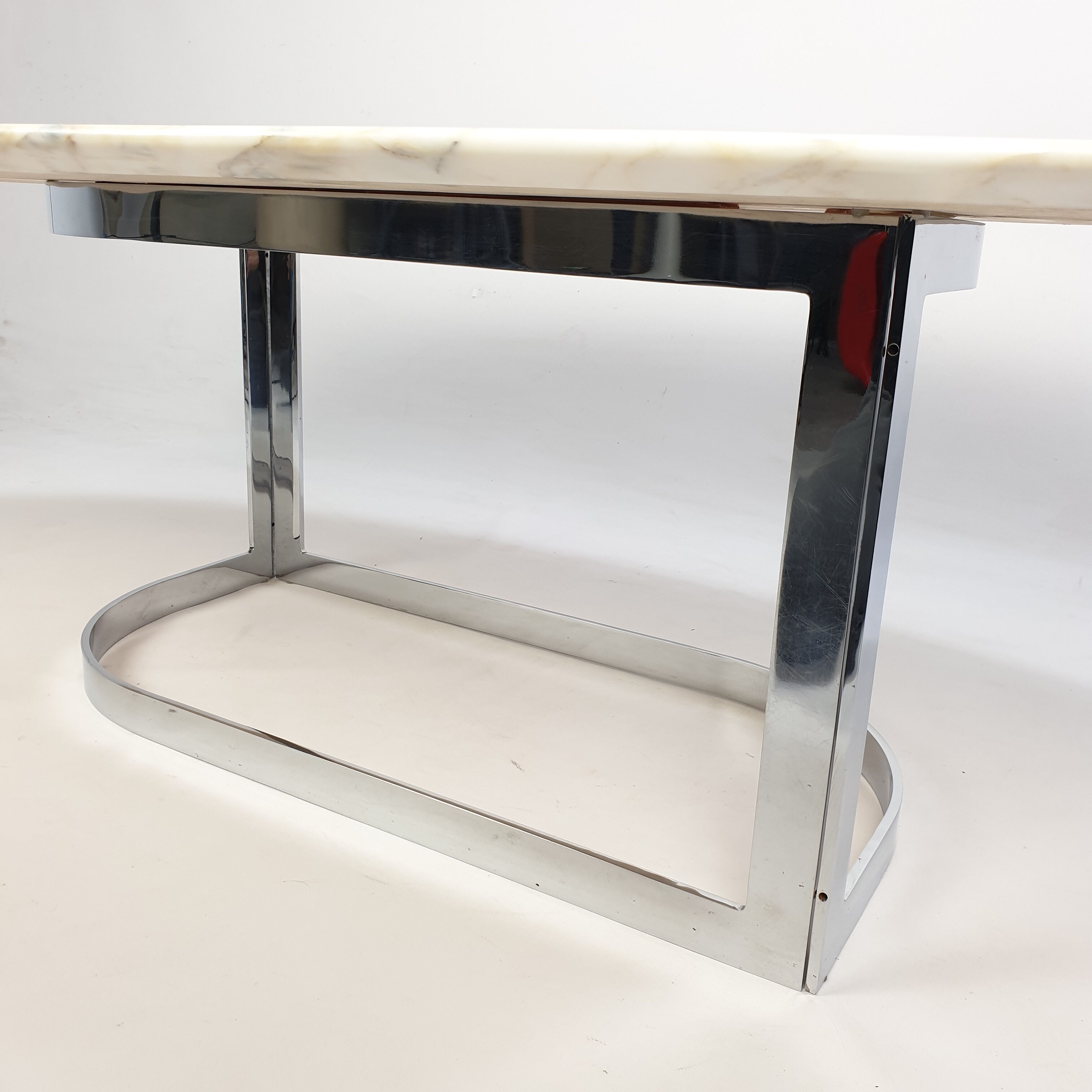 Marble coffee table by Roche Bobois, 1980