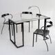 Pascal Mourgue, set of 3 Artelano chairs, 1980